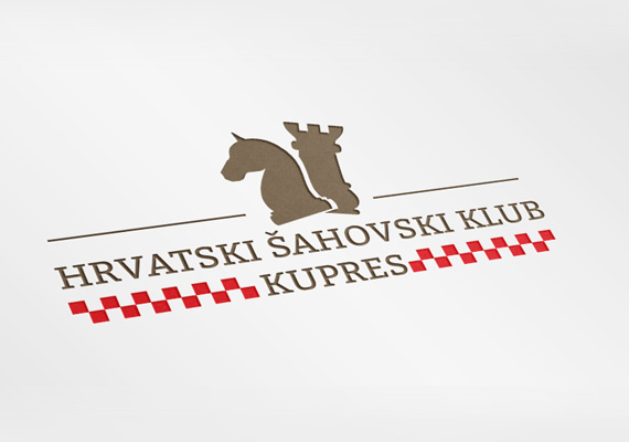 Logo design for chess club