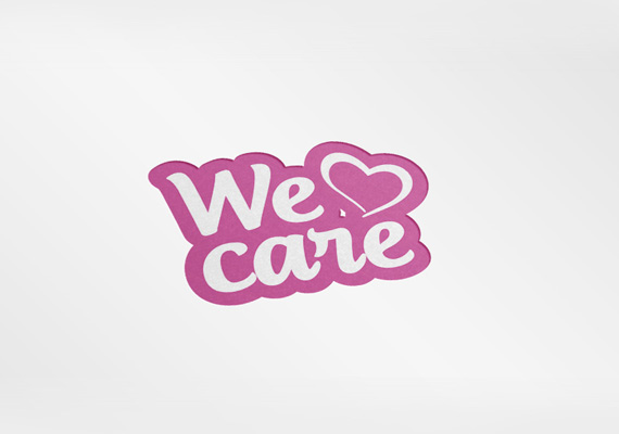 Logo design for Violeta We Care campaign