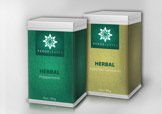 Pekoleaves Premium Tea Line packaging design - Herbal Tea Line.
